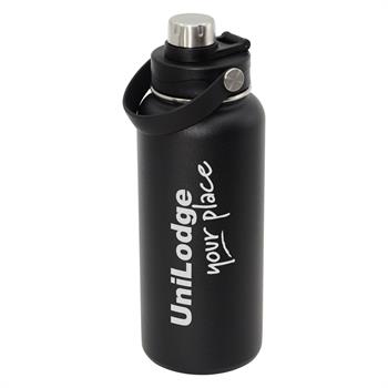 F0700 - Sumo 1lt Vacuum Bottle, Black