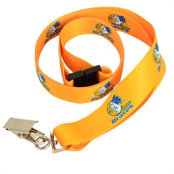 G5015I FColClip - 20mm Lanyard with Full Colour Print-Clip