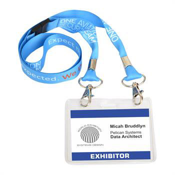 G5015I FColDbl - 20mm Lanyard with Full Colour Print-Dbl