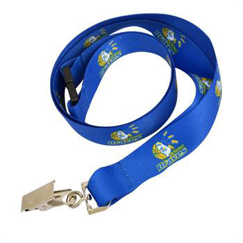 G5019I FColClip - 15mm Lanyard with Full Colour Print-Clip