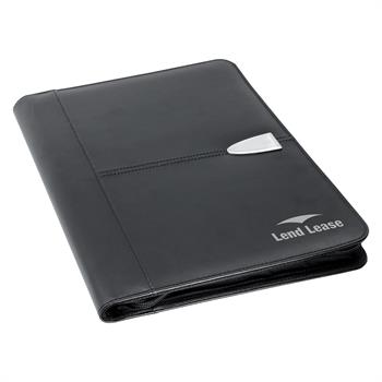 J0402 - Bradford Leather Zip Portfolio