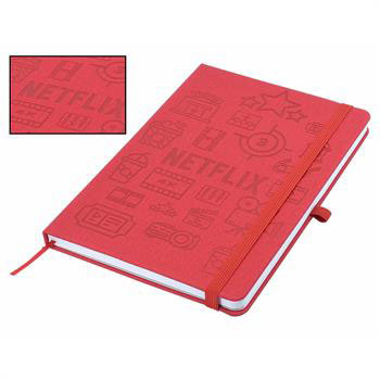 J73Air - Designa Deboss Linen Notebook A5 Air