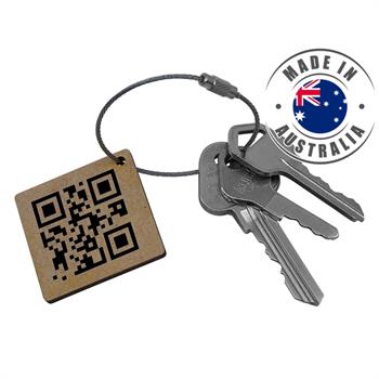 N1006 - Byron Keyring - QR Code