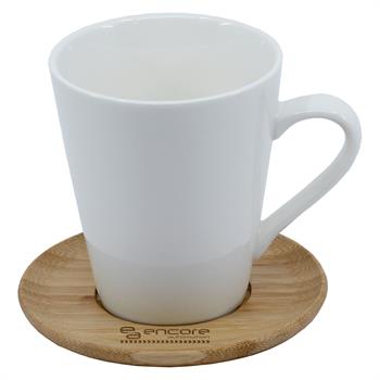 R0409 - Carmel Vee Mug and Saucer