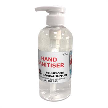 SAN003 - Hand Sanitiser 500ml