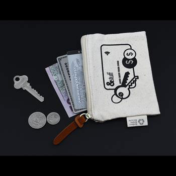 Stuffcc1 - Calico Card & Key Pouch - 8.5cmx13cm