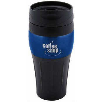 R3502 - Twister Travel Mug, Blue