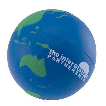 S3002 - Stress Earth Ball, Blue Green