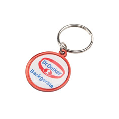 Rainbow Keyring (30mm round)-Indent