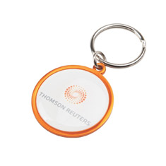 Rainbow Keyring (35mm round)-Indent