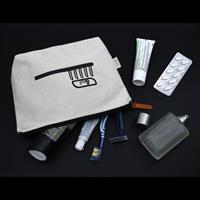 Calico Toiletry/Makeup Bag - 17cmx27cmx8.5cm