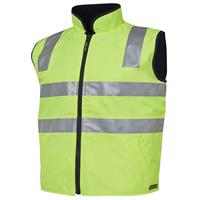 Hi-Vis Reversible Safety Vest Day + Night