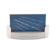 Monte Carlo Desk Business Card Holder